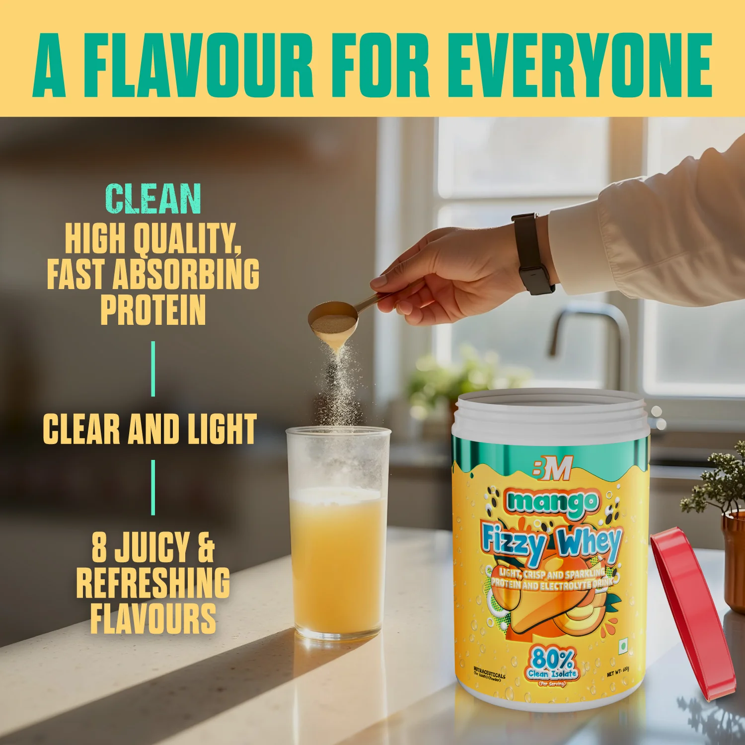 FIZZY WHEY MANGO + SHAKER - Image 7